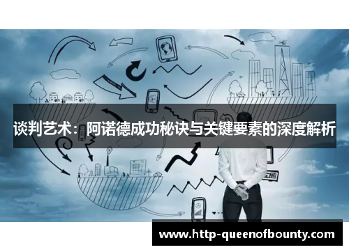 谈判艺术：阿诺德成功秘诀与关键要素的深度解析