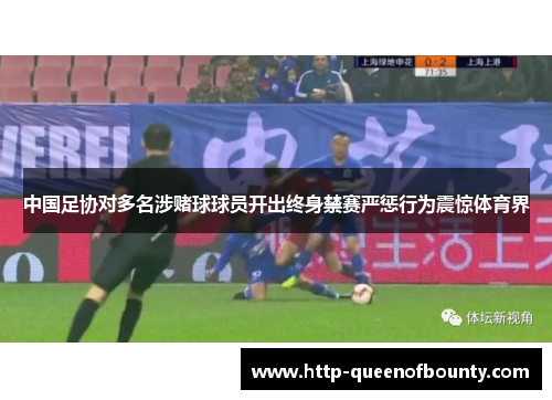 中国足协对多名涉赌球球员开出终身禁赛严惩行为震惊体育界